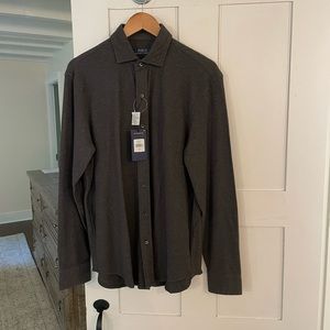 Men’s Ralph Lauren Grey Button Down, Sz M